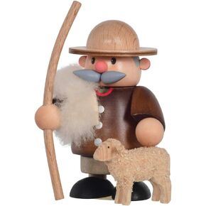 Olbernhau Smoker Shepherd Mini German Wood Incense Smoker 3.9 Inch in Kuwait