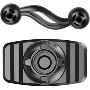 قرص لوحة القيادة باللون البني الزنبق مع ملصقات لاصقة برأس كروي مقاس 17 مم لكوب الشفط وحامل هاتف السيارة وقاعدة القرص 360 درجة للهاتف ومشبك لوحة أجهزة القياس in Kuwait