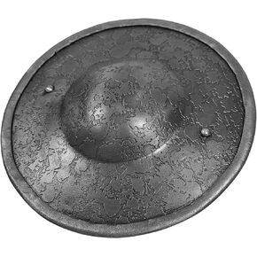 دلو فولاذي من أواخر العصور الوسطى - درع قتالي مصنوع يدويًا بقياس 16 مع لمسة نهائية مزخرفة لتدريبات Hema وLARP وSCA وإعادة تمثيل التاريخ in Kuwait