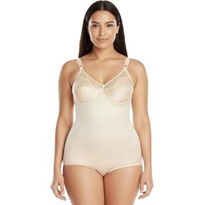 Rago Style 9190 | Light Control Body Briefer | Soft Silky Nylon-Lycra| Seamless Everyday Shaping | Made in USA in Saudi Arabia