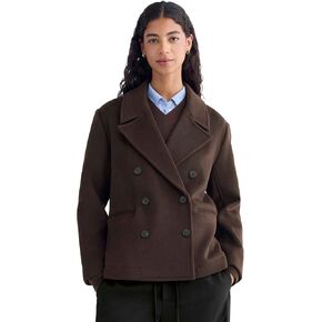 Everlane womens Rewool Short Peacoat in Kuwait