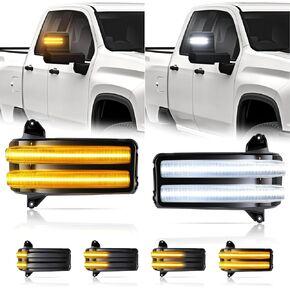 YCLL License Plate Light Assembly LED Tag Lamp Replacement Compatible with Chevy C/K Series 1988-2001,6000K,400% Brightness,2 Pack,S-Shaped Design in Kuwait