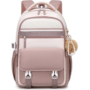 Backpack for Girls, School Backpack for Teens Girls Women, 15.6 Inch Laptop Bag, Cute Kids Bookbag for School, Casual Daypack for Elementary Middle College Work Travel Airport, Black Purple in Kuwait