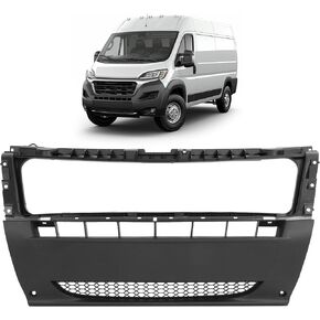 غطاء سفلي مركزي للمصد الأمامي من KUAFU متوافق مع 2019-2021 Ram Promaster 1500 2500 3500 بديل لـ 1ZT90JXWAB CH1000A52 بلاستيك (PP) مزخرف + مطلي باللون الأسود in Kuwait