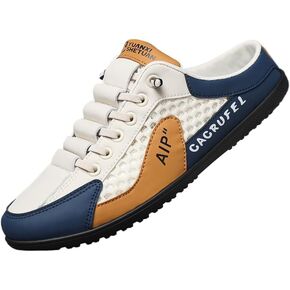 Men’s Breathable Mesh Slip-On Sneakers – Lightweight Casual Walking Shoes, Universal Fit (9–11) in Saudi Arabia