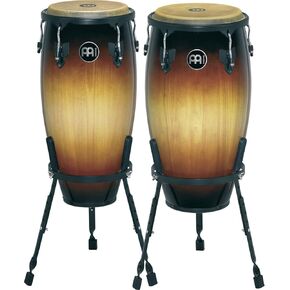 Meinl Percussion HC512VSB Headliner Series 11-Inch and 12-Inch Conga Set With Basket Stands, Vintage Sunburst in Saudi Arabia