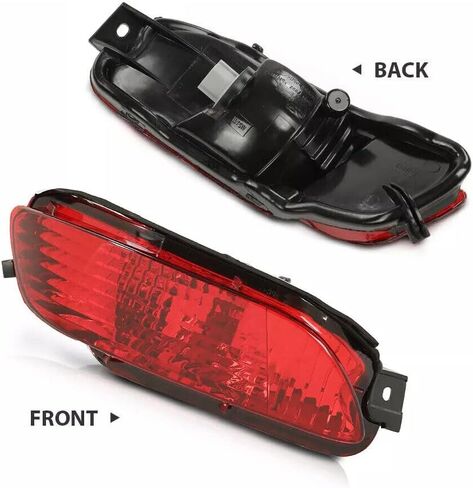 Left Compatible With Lexus RX330 RX350 2004-2009 Rear Bumper Reflector Fog Lamp Side Marker Tail Light Assembly Driver Side in Saudi Arabia