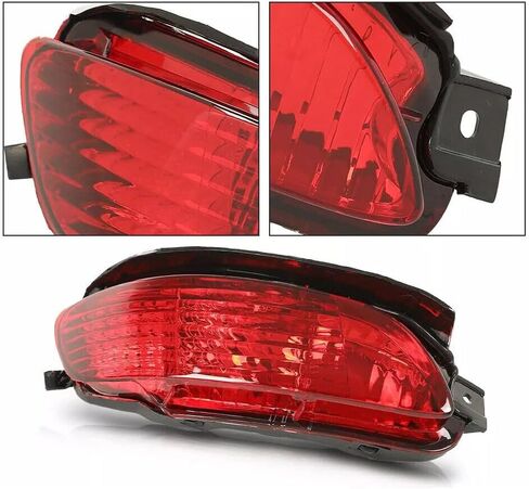 Left Compatible With Lexus RX330 RX350 2004-2009 Rear Bumper Reflector Fog Lamp Side Marker Tail Light Assembly Driver Side in Saudi Arabia
