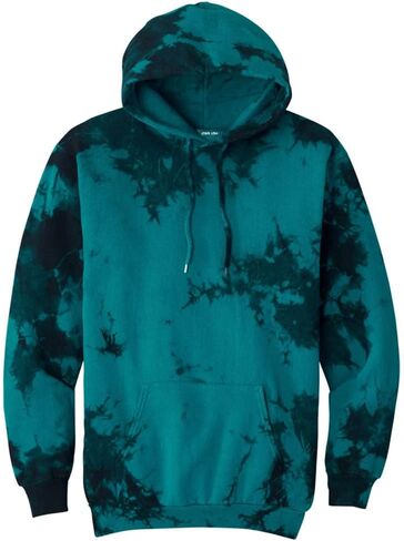 بلوفر بغطاء للرأس كريستالي من Joe's USA - مقاس 4XL-Teal in Saudi Arabia
