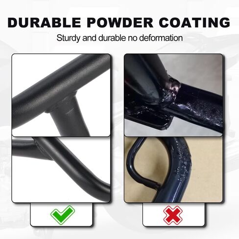 واقيات المحرك الجانبية Xitomer مناسبة لـ 2025 2024 TW200 دعم السرج لقضبان التصادم متوافقة مع TW200 1987-2025 للدراجات النارية الجانبية رف الأمتعة وواقي الإطار in Kuwait