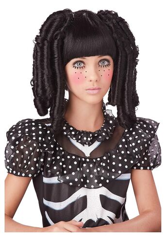 California Costumes Baby Doll Curls with Bangs Adult Wig One-Size in Saudi Arabia