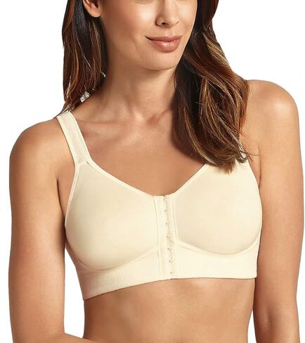 Anita Women's Care Salvia Front Closure Wire Free Bra, 5322X, Champagne, 42D in Saudi Arabia