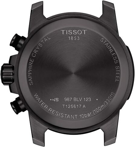 Tissot mens Supersport Stainless Steel Sport Watch Brown T1256173605101 in Saudi Arabia