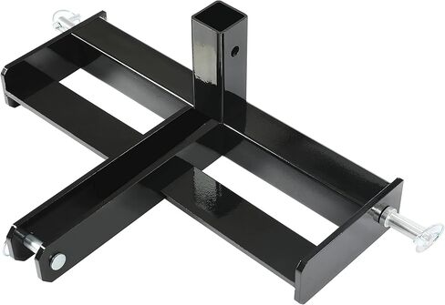 KUAFU 3 Point Hitch Receiver 2" Tractor Drawbar Compatible with Category 1 Tractors w/Suitcase Weight Brackets in Saudi Arabia