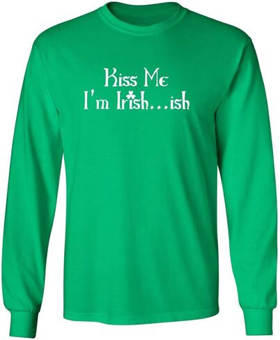 Irish-Ish St Patricks Day T Shirt | St Pattys Shirt Apparel | Party Novelty T-Shirts for Men & Women Soft & Comfortable Fit in Saudi Arabia