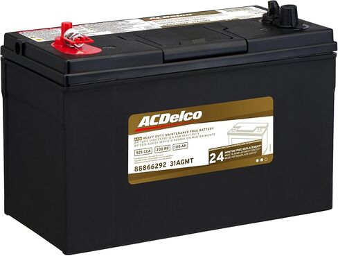 بطارية ACDelco Gold 31AGMT (88866292) ضمان لمدة 24 شهرًا للخدمة الشاقة AGM BCI Group 31 in Saudi Arabia