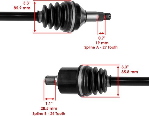 Replacement For Rear Left Or Right CV Joint Axle For Arctic Cat Wildcat Trail XT LTD EPS 14-2020 Mod-C26C-42521 in Saudi Arabia