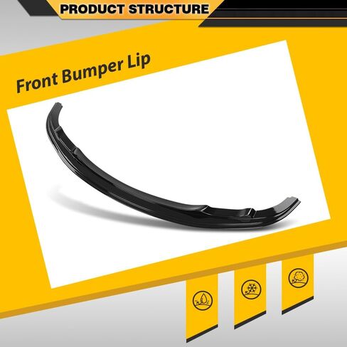 ممتص الصدمات الأمامي مناسب لسيارات BMW 3 Series E92 Coupe، E93 Convertible M Performance Sport Bumper Models 2010 2011 2012 2013 2014، لا يناسب المصد العادي ونماذج M3 باللون الأسود اللامع in Saudi Arabia
