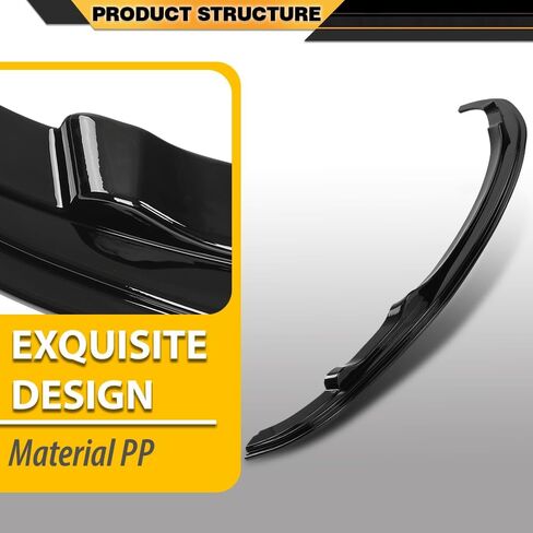 ممتص الصدمات الأمامي مناسب لسيارات BMW 3 Series E92 Coupe، E93 Convertible M Performance Sport Bumper Models 2010 2011 2012 2013 2014، لا يناسب المصد العادي ونماذج M3 باللون الأسود اللامع in Saudi Arabia