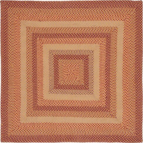 مجموعة SAFAVIEH المضفرة 2'3" x 8' رمادي داكن/أزرق BRD651H نسيج مسطح قابل للعكس من القطن مدخل بهو غرفة المعيشة غرفة النوم المطبخ عداء البساط in Saudi Arabia