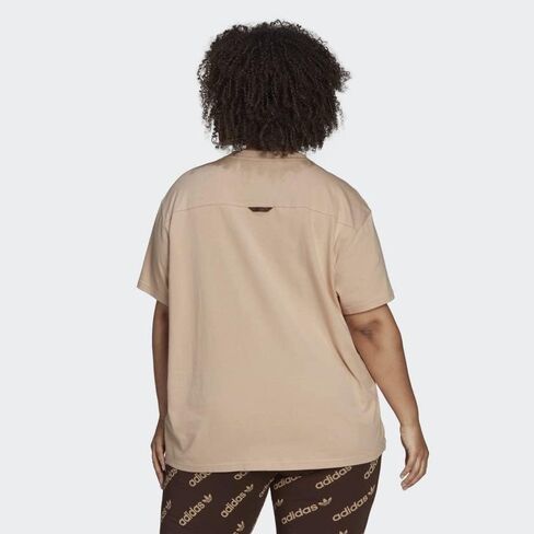 adidas Tee (Plus Size) Women's, Pink, Size 3X in Saudi Arabia