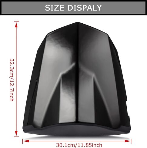 PSLER Cowl Rear Seat Cover Rear Seat Fairing Cover for GSXR600 GSXR750 K4 2004 2005(Black) in Saudi Arabia