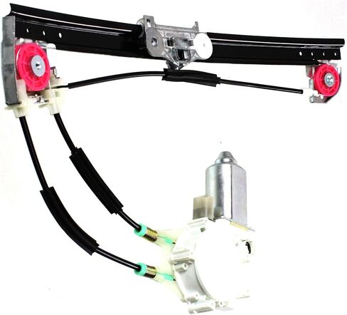 JC Whitney Window Regulator Compatible with 1997-1999 BMW 528i, 540i Production Date to March 1999 with Motor Rear, Driver Side BM1550112 JWB491702 in Saudi Arabia