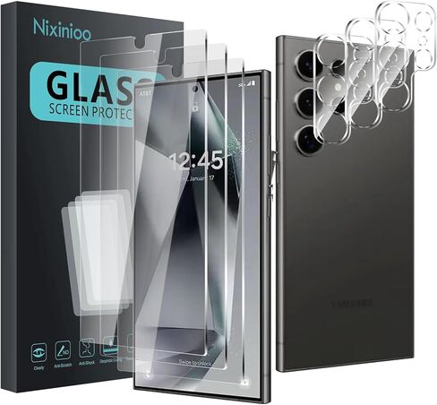 3 Pack Tempered Glass Screen Protector for Samsung Galaxy A53/A52/A52s/A51, Anti-Fingerprint, 9H Hardness, Scratch Resistant, Easy to install, Bubble Free in Saudi Arabia