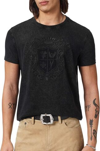 John Varvatos Men's Crest Graphic T-Shirt in Saudi Arabia