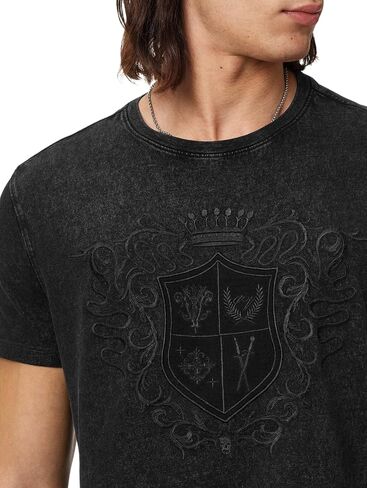John Varvatos Men's Crest Graphic T-Shirt in Saudi Arabia