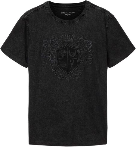 John Varvatos Men's Crest Graphic T-Shirt in Saudi Arabia
