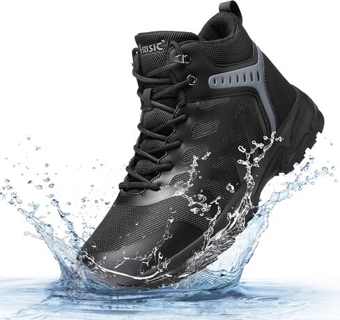 أحذية عمل ARISIC غير قابلة للانزلاق للرجال أحذية عمل مريحة مقاومة للانزلاق مقاومة للماء أحذية طهاة المطاعم شبكية قابلة للتنفس حذاء للكاحل خدمة الطعام أحذية رياضية للمشي in Kuwait