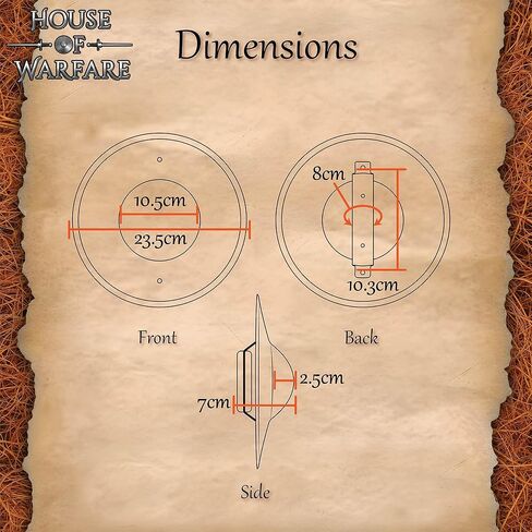 دلو فولاذي من أواخر العصور الوسطى - درع قتالي مصنوع يدويًا بقياس 16 مع لمسة نهائية مزخرفة لتدريبات Hema وLARP وSCA وإعادة تمثيل التاريخ in Kuwait