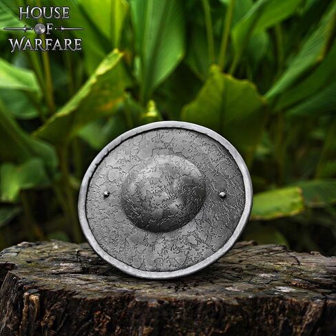 دلو فولاذي من أواخر العصور الوسطى - درع قتالي مصنوع يدويًا بقياس 16 مع لمسة نهائية مزخرفة لتدريبات Hema وLARP وSCA وإعادة تمثيل التاريخ in Kuwait