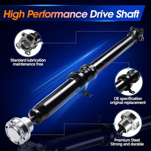 986-285 Rear Drive Shaft Prop Shaft Driveshaft Assembly Fit for Land Rover Range Rover Sport 2006 2007 2008 2009 2010 2011 2012 2013 4WD/AWD, Replace# TVB500370, TVB500390 in Saudi Arabia