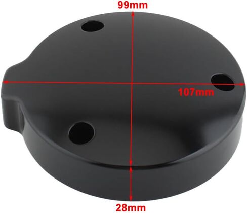 Cnonee1 HL-LHG-906-H Right Side Clutch Cover 1 Pc For Harley-DAVIDSON V-Rod VRSCSE 2005, For Harley-DAVIDSON V-Rod VRSCB 2005 Aluminum Alloy Black in Saudi Arabia