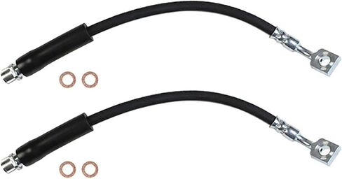 2 قطعة خرطوم الفرامل خطوط الفرامل الخلفية خرطوم الفرامل الهيدروليكي لبونتياك G6 2005-2010 لزحل Aura 2007-2009 لسيارة شيفروليه ماليبو 2004-2012 لسيارة تشيفي ماليبو 2004-2012 in Kuwait