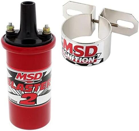 MSD 8202 Blaster 2 Ignition Coil with 8213 Coil Bracket in Saudi Arabia