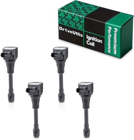 مجموعة من 4 ملفات إشعال متوافقة مع 07-19 FX50 M56 ALTIMA CUBE ROGUE SENTRA VERSA 1.6L 1.8L 2.0L UF-549 in Kuwait