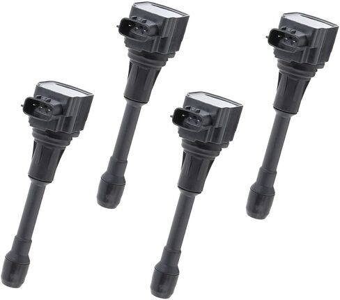 مجموعة من 4 ملفات إشعال متوافقة مع 07-19 FX50 M56 ALTIMA CUBE ROGUE SENTRA VERSA 1.6L 1.8L 2.0L UF-549 in Kuwait