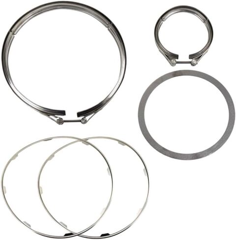 Mytee Products 2 Pk مرشح جسيمات الديزل الجديد DPF المشبك وحشية مجموعة متوافقة مع فولفو يستبدل 23108406 674-9070 674-9071 82831 in Saudi Arabia