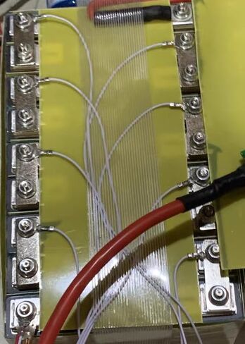 16PCS LiFePo4 Bus Bars Posts Straps 40mm Central Hole Spacing 15mm Width 1.5mm Thick Nickel-Plated Copper Battery BusBar for Lithium LiFepo4 Cell with 32PCS 304 Stainless Steel M6 Flange Nut in Saudi Arabia