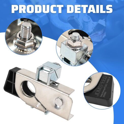 Negative Battery Terminal Clamp Compatible with 2015-2023 Ford Mustang and Other Vehicles Replace#FU5Z-14450-A in Saudi Arabia