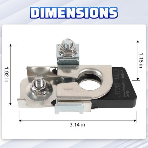 Negative Battery Terminal Clamp Compatible with 2015-2023 Ford Mustang and Other Vehicles Replace#FU5Z-14450-A in Saudi Arabia