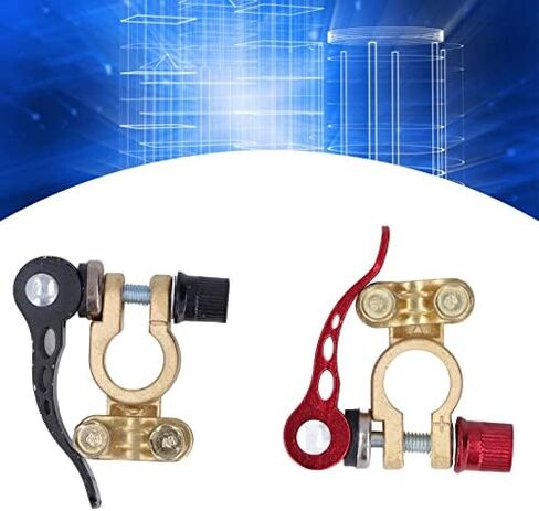 Car Battery Terminal Connectors Positive Negative Heavy Duty Clamps Aluminum Brass Steel Material Battery Cable Ends Terminals for Automotive Replacement in Saudi Arabia