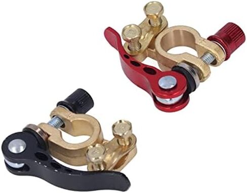 Car Battery Terminal Connectors Positive Negative Heavy Duty Clamps Aluminum Brass Steel Material Battery Cable Ends Terminals for Automotive Replacement in Saudi Arabia