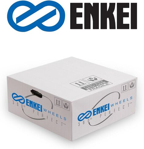 Enkei 499-880-6540BK TS-10 عجلة ضبط 18x8 +40 5x114.3 طلاء أسود in Saudi Arabia