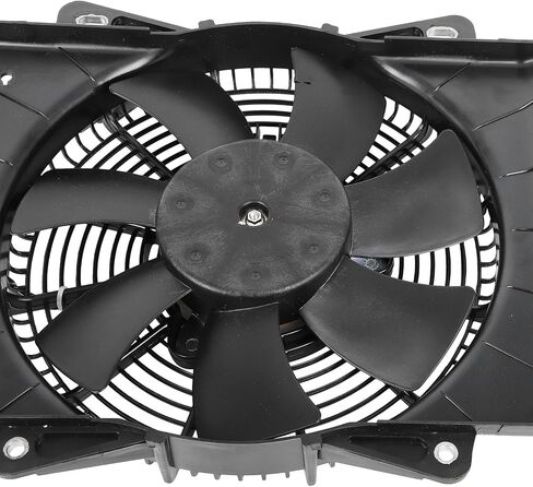 Cooling Fan Assembly Compatible with 2017 for Chevrolet for LCF 4500XD 5.2L 2008 for GMC for W3500 Forward 5.2L, Black Radiator Fan Direct Fit Replacement for Engine Cooling Fan in Saudi Arabia