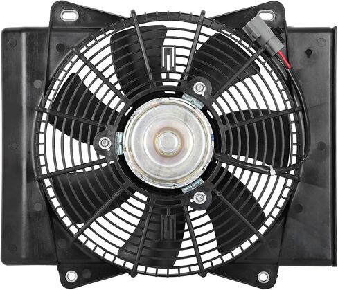 Cooling Fan Assembly Compatible with 2017 for Chevrolet for LCF 4500XD 5.2L 2008 for GMC for W3500 Forward 5.2L, Black Radiator Fan Direct Fit Replacement for Engine Cooling Fan in Saudi Arabia