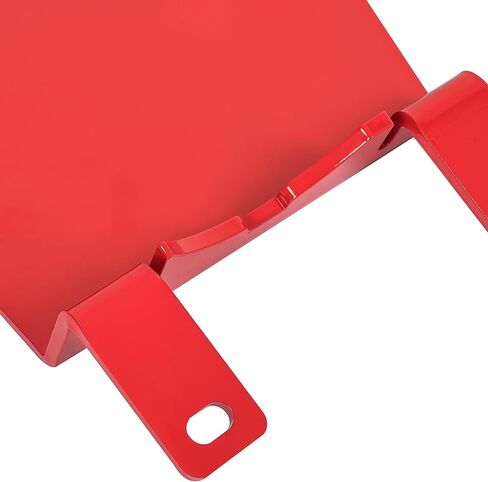 KUAFU Skid Plate Differential Glide Plate Compatible with 2018-2023 Jeep Wrangler Gladiator Differential Covers on Wrangler JL, Dana 44 Front Axle Replace for RS62116 Powder Coated Red Steel in Saudi Arabia